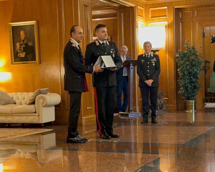 Premio nazionale per l’ambiente al maresciallo capo Salgarollo di Fossano Premio nazionale per l’ambiente al maresciallo capo Salgarollo di Fossano