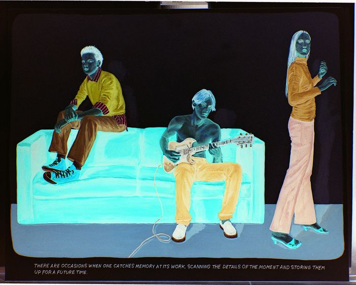 Muntean Rosenblum, opera Untitled (There are occasions...)