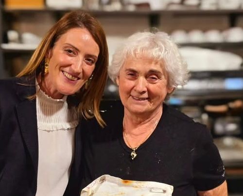 Da sinistra Roberta Metsola e Gemma Boeri