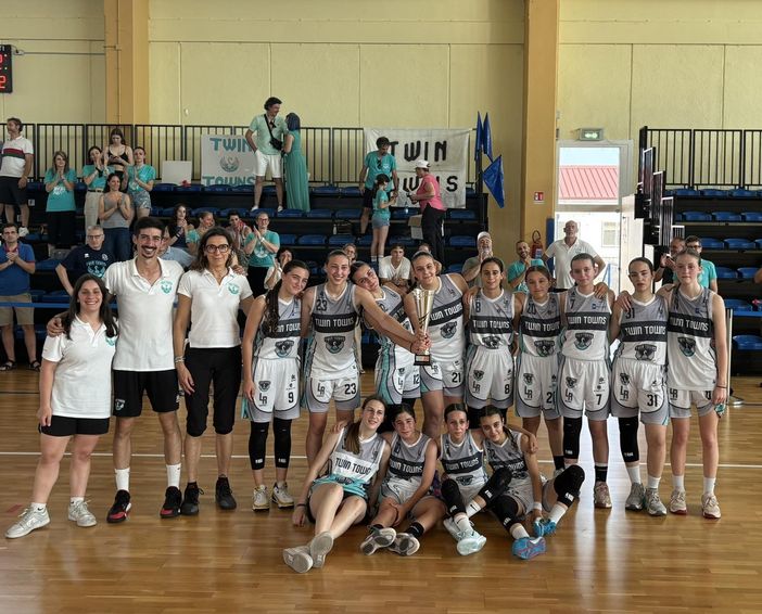 Basket: secondo posto regionale per le Twin Towns U15