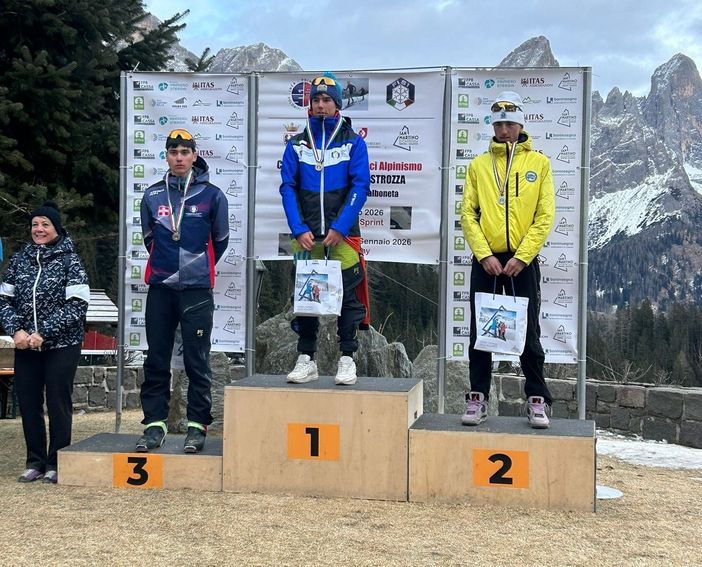 SCI ALPINISMO / Matteo Blangero bronzo nella sprint dei Campionati Italiani in Primiero