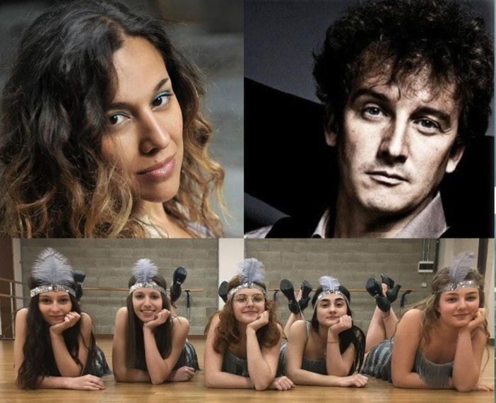 Chiara Rosso, Enzo Fornione e le ballerine del cast "Il Caos dentro"