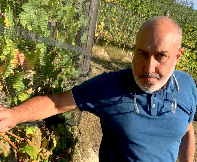 Sergio Germano, produttore di Serralunga d'Alba Sergio Germano, produttore di Serralunga d'Alba