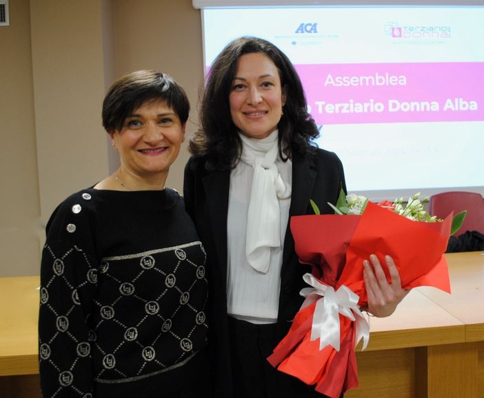 Da sinistra Micaela Delsanto e Chiara Elena Paglieri