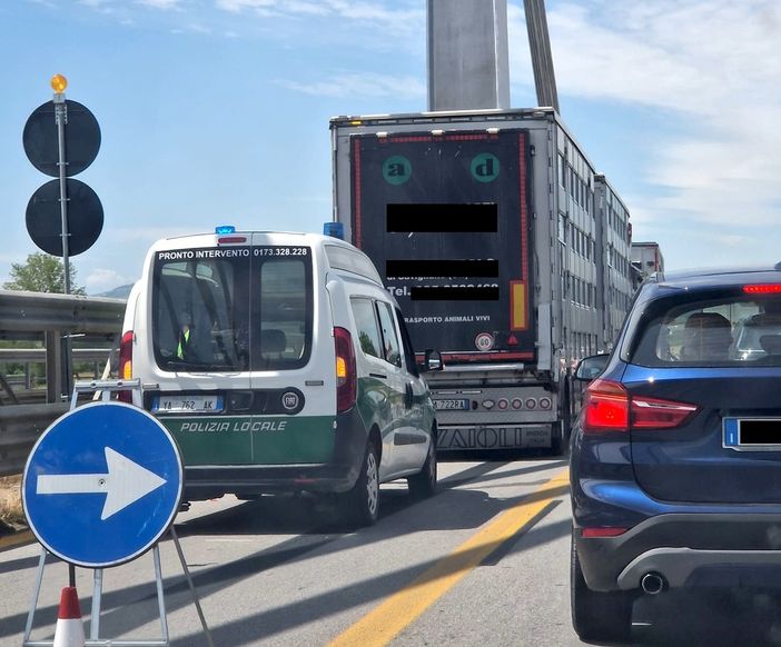 Diversi i veicoli coinvolti nell'incidente