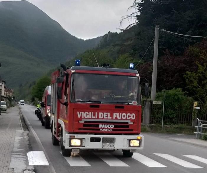 Garessio, auto esce di strada e finisce in una scarpata sulla strada che va a Mindino