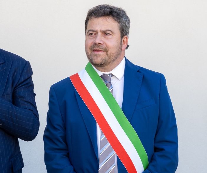 Il sindaco di Brossasco Paolo Amorisco