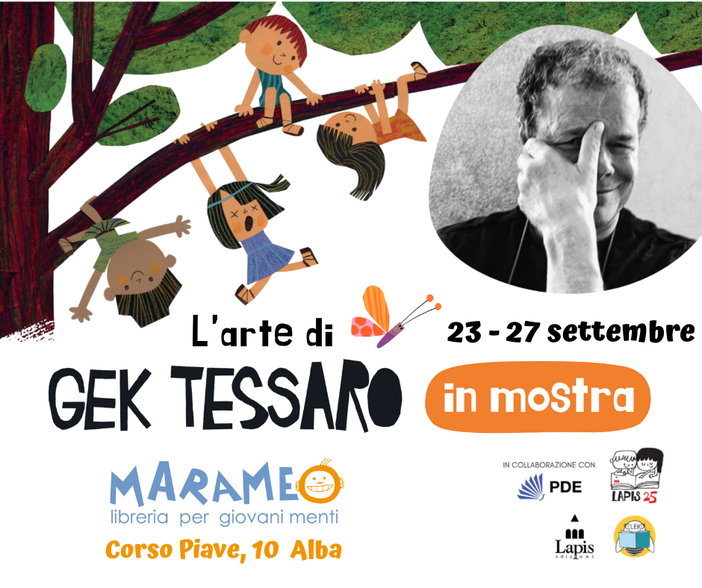 Ad Alba l'arte di Gek Tessaro in mostra