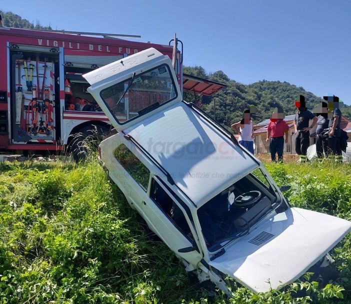 Nel primo pomeriggio l'incidente a Roccaforte Mondovì