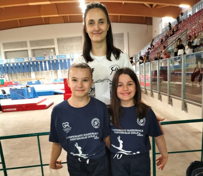 Cuneoginnastica alle finali nazionali Gold Allieve di Riccione Cuneoginnastica alle finali nazionali Gold Allieve di Riccione
