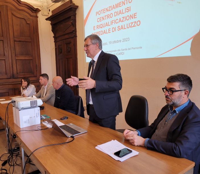 Saluzzo, al via il cantiere per la nuova dialisi. L’assessore Icardi: "Sull’ospedale investimenti complessivi per oltre 10 milioni"