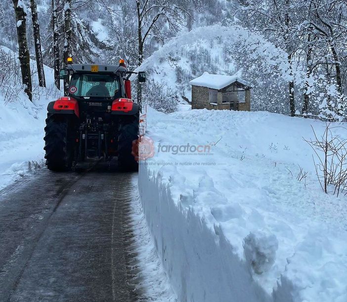 Neve a Borgata Chiotti, Castelmagno Neve a Borgata Chiotti, Castelmagno