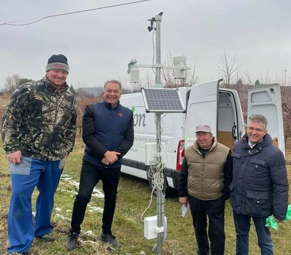 A Mondovì installata la prima delle 400 nuove stazioni meteo: in provincia di Cuneo saranno 118