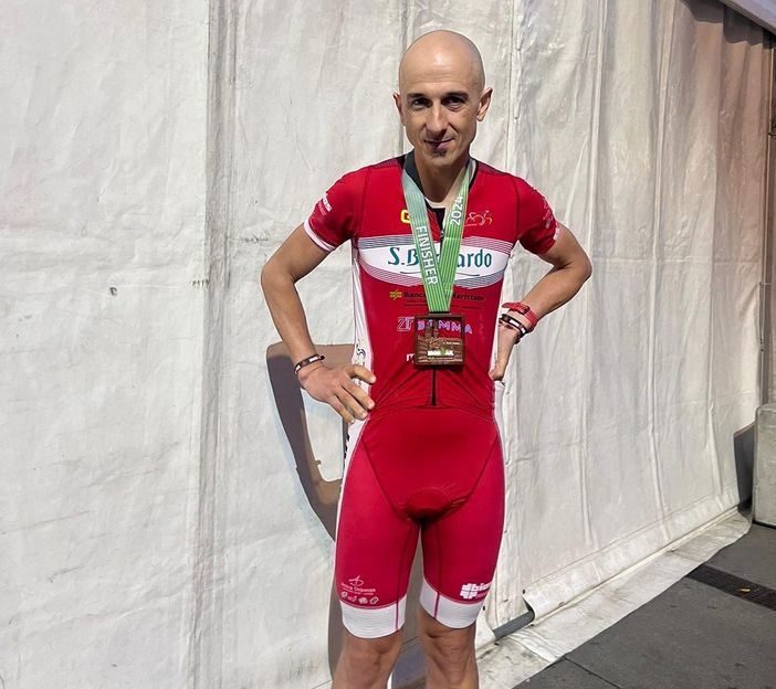 Ironman Vitoria-Gasteiz: buona prova di Aldo Bongiovanni della Triatletica Mondovì-Acqua San Bernardo Ironman Vitoria-Gasteiz: buona prova di Aldo Bongiovanni della Triatletica Mondovì-Acqua San Bernardo