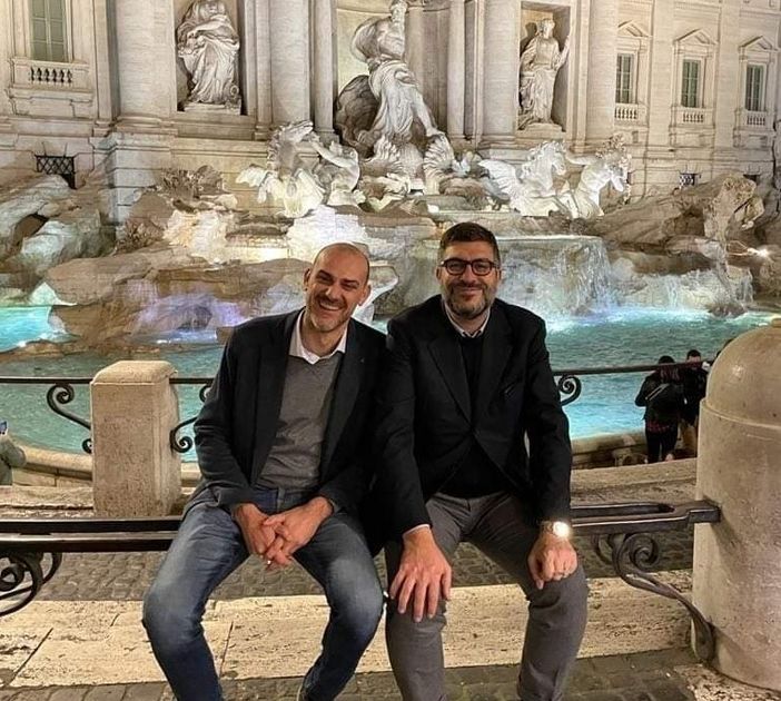 Sannazzaro e Calderoni a Roma Sannazzaro e Calderoni a Roma