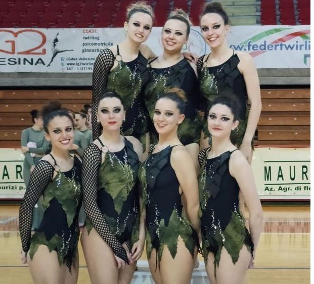 Twirling Carrù: ottimi risultati a Jesi nella seconda prova del Campionato di Serie A