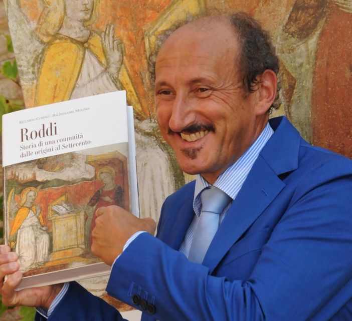 Riccardo Corino, coautore del  volume "Roddi. Storia di una comunità dalle origini al Settecento"