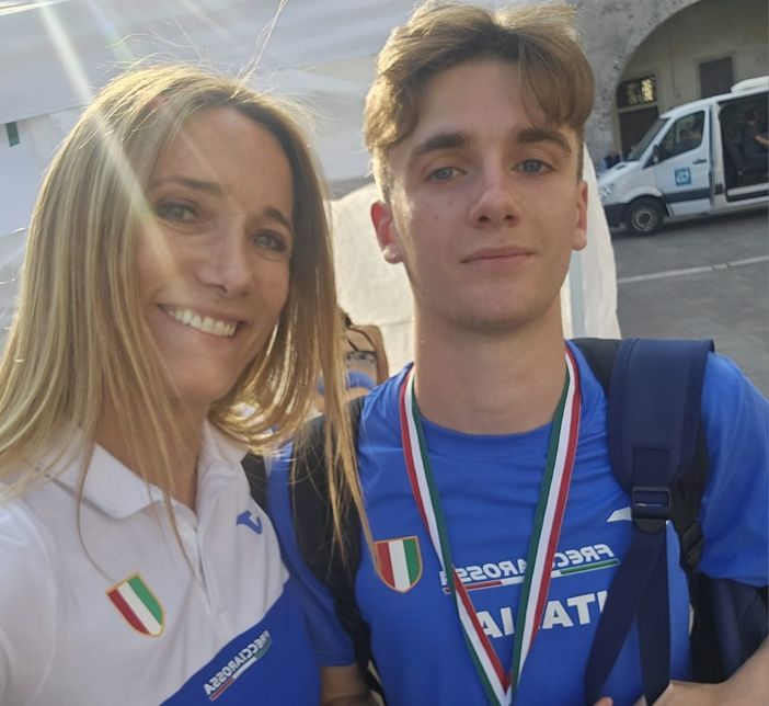 Diego Poletto con Manuela Levorato