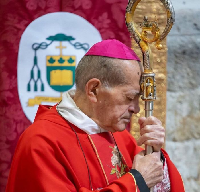 Il vescovo emerito Giuseppe Cavallotto