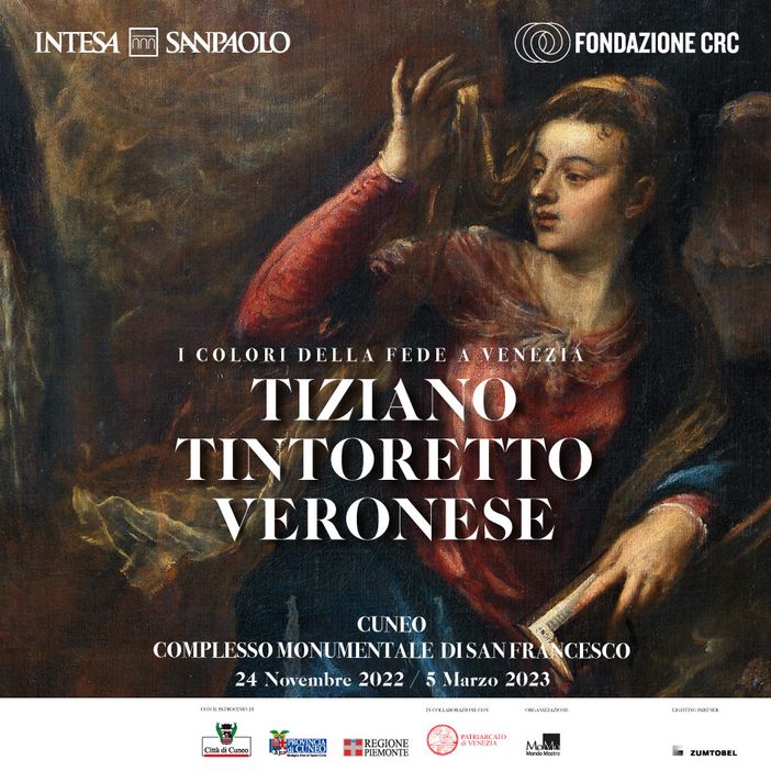 Tiziano, Tintoretto e Veronese: i maestri del Rinascimento veneto per la prima volta a Cuneo