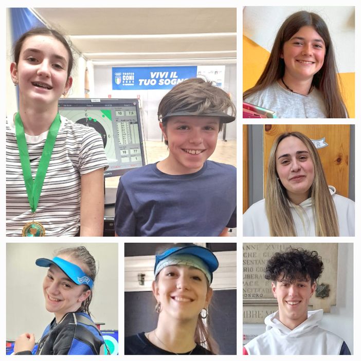 Da sinistra: con il nastro verde Martina Forzano, in maglietta blu Pietro Ajraldi, in alto a destra Alice Giavelli, sotto Christelle Degioanni. In basso da sinistra Chiara Abrate, Caterina Borgna, Francesco Castellino