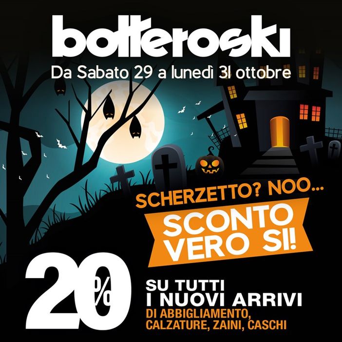 Scherzetto? Noo! Sconto? Sì!