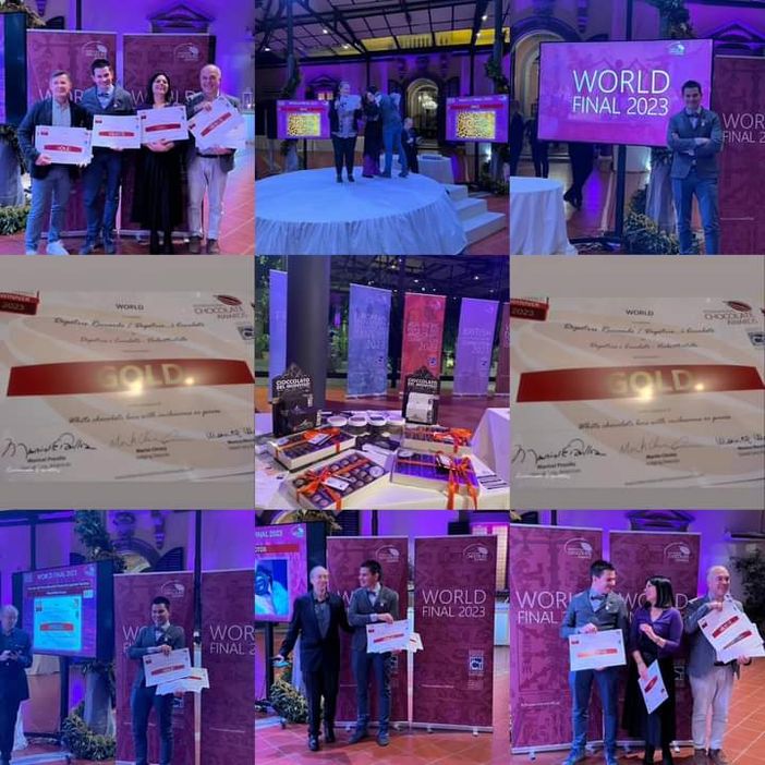 Depetris  Riccardo, chocolate maker di Revello trionfa all’International Chocolate Awards