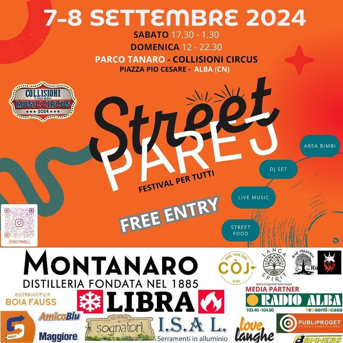 Alba si prepara per "Street Parej": un weekend di Street Food e divertimento per tutta la famiglia