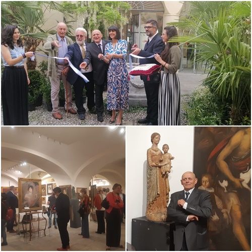 Saluzzo, alla Castiglia si è aperta la Mostra nazionale dell'Antiquariato