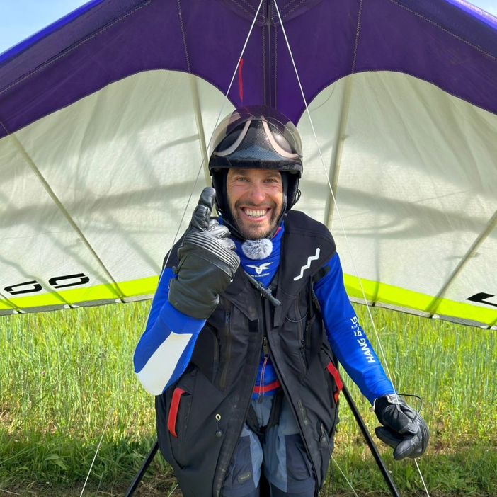 Manuel Revelli è campione italiano 2024 di Deltaplano