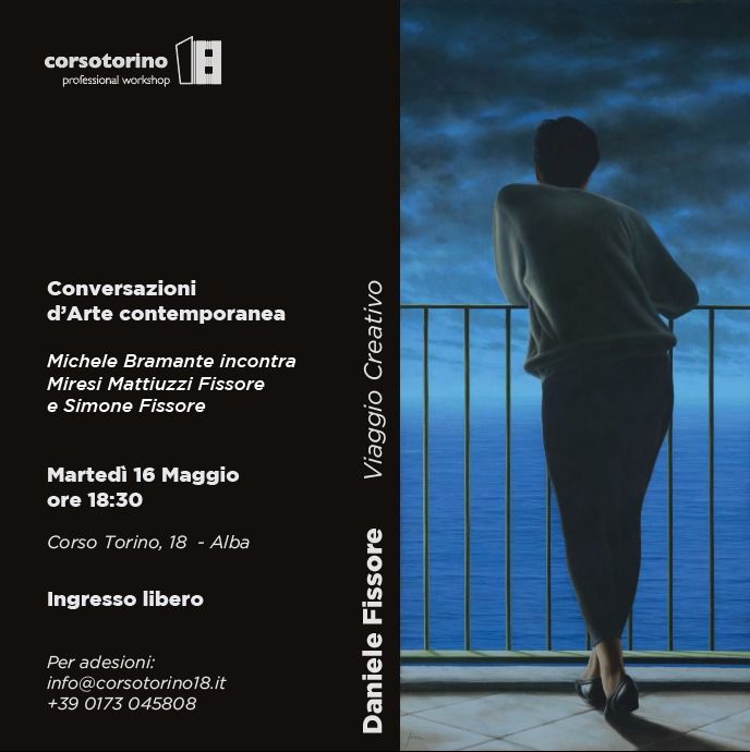 Ad Alba un incontro per parlare dell'arte di Daniele Fissore