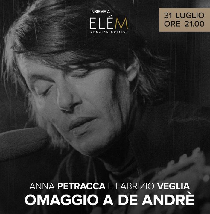 A Mondovì omaggio a De Andrè A Mondovì omaggio a De Andrè