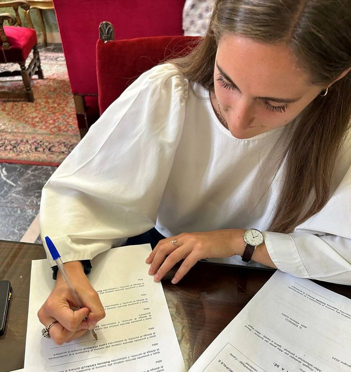 Lucia Vignolo, assessora al Protagonismo giovanile Lucia Vignolo, assessora al Protagonismo giovanile