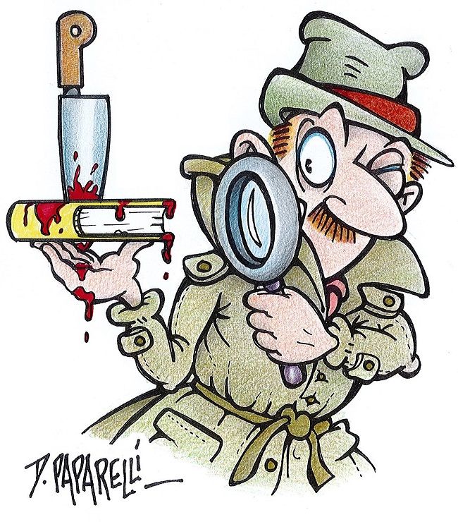 Vignetta Rosa in Giallo di Danilo Paparelli