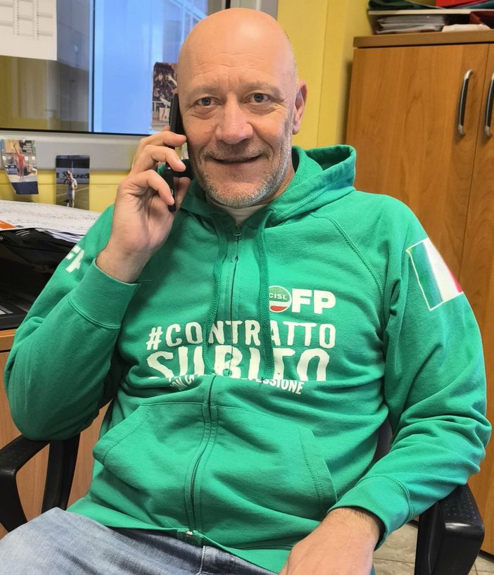 Fabrizio Silvestro, segretario generale Cisl Fp Cuneo