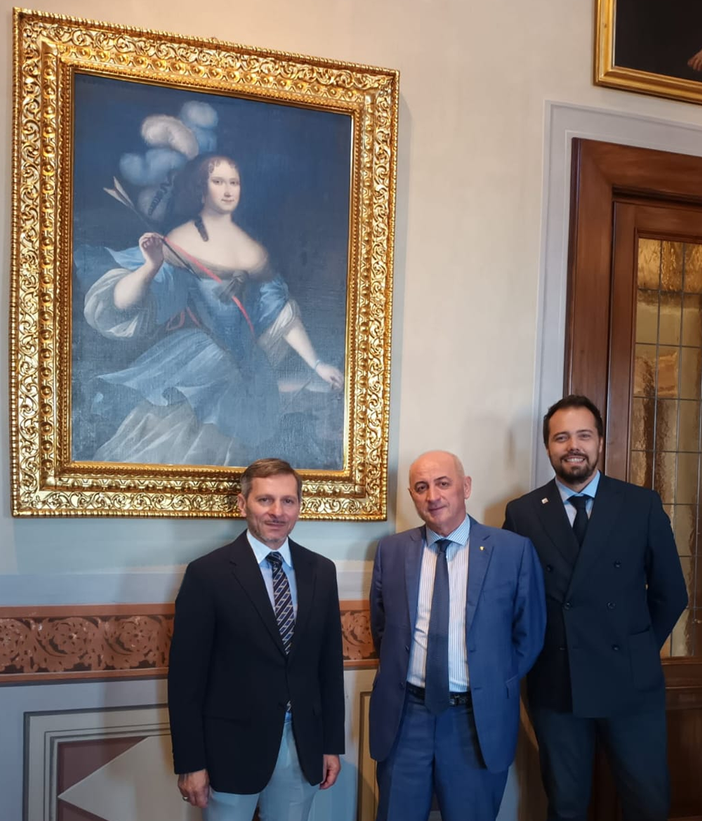 In foto Ivan Drogo Inglese, Nicola Schellino e Domenico Massimino In foto Ivan Drogo Inglese, Nicola Schellino e Domenico Massimino