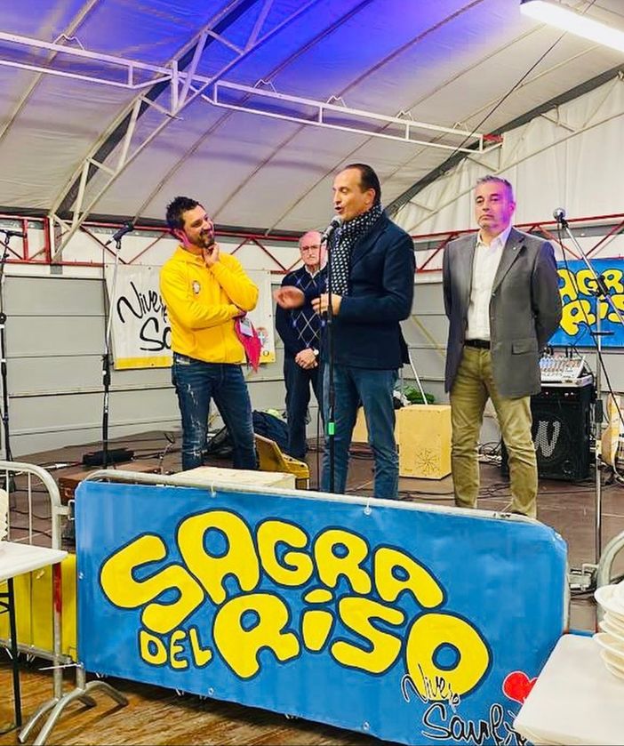 L'inaugurazione dell'edizione 2022 della Sagra del Riso di Sanfrè L'inaugurazione dell'edizione 2022 della Sagra del Riso di Sanfrè