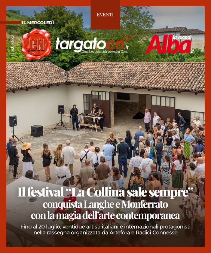 Il Festival "La Collina sale sempre" conquista Langhe e Monferrato con la magia dell'arte contemporanea Il Festival "La Collina sale sempre" conquista Langhe e Monferrato con la magia dell'arte contemporanea