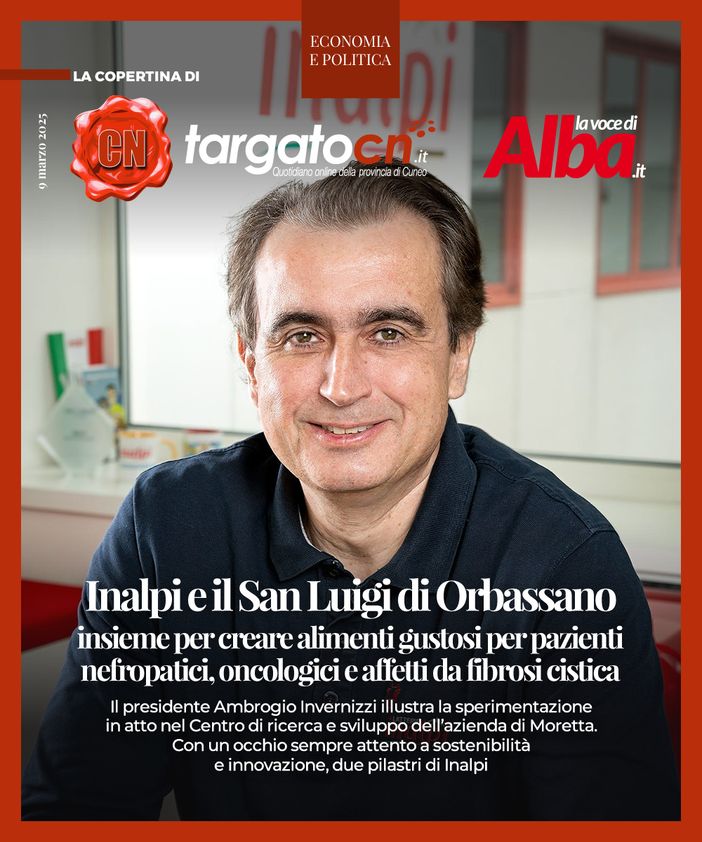 Inalpi e il San Luigi di Orbassano insieme per creare alimenti gustosi per pazienti nefropatici, oncologici e affetti da fibrosi cistica Inalpi e il San Luigi di Orbassano insieme per creare alimenti gustosi per pazienti nefropatici, oncologici e affetti da fibrosi cistica