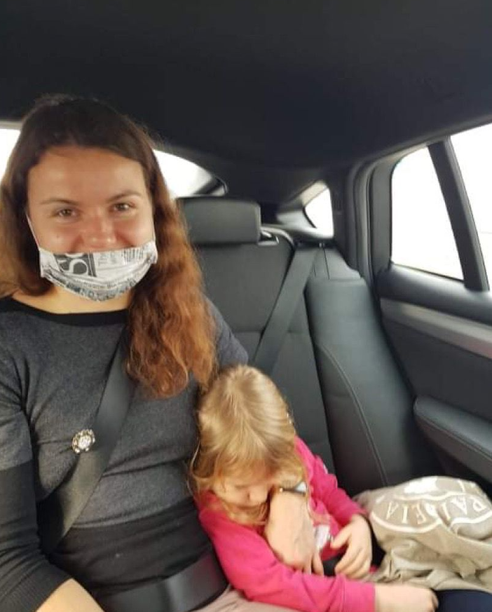 Anastacia e la figlioletta