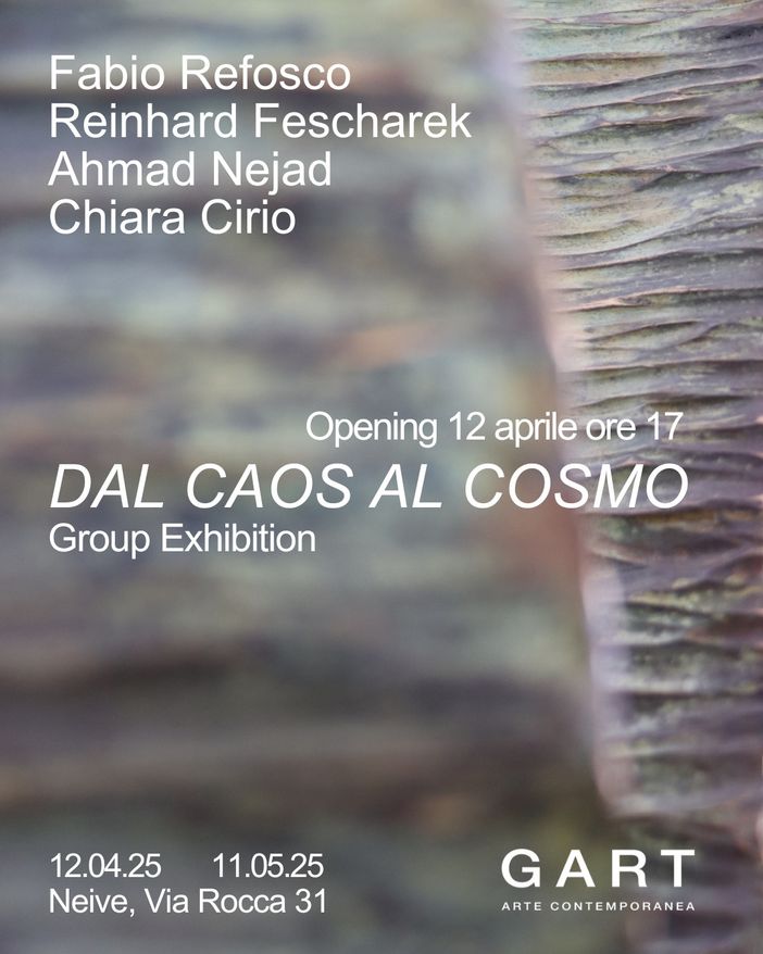 La galleria GART Arte Contemporanea annuncia l’apertura della mostra "DAL CAOS AL COSMO"