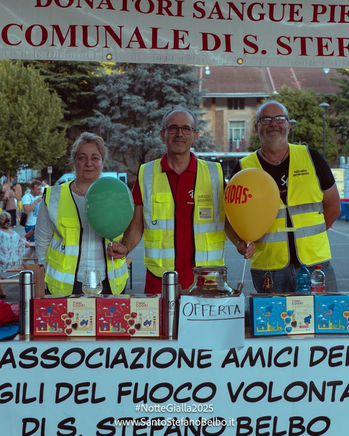 Notte Gialla 2025 - Santo Stefano Belbo