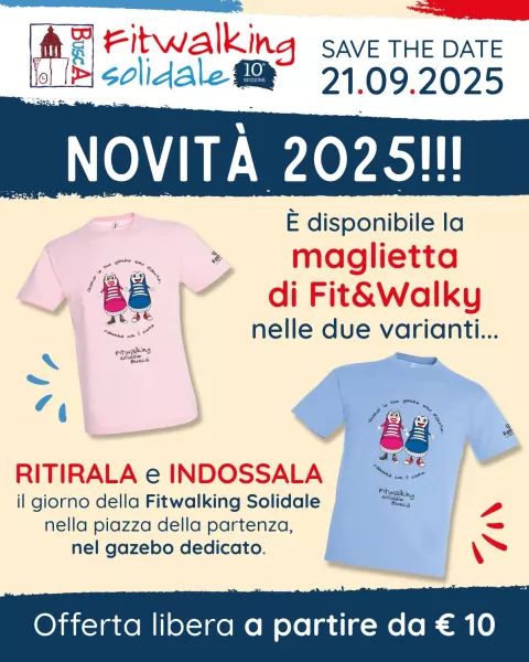 A settembre la 10^ edizione del Fitwalking Solidale di Busca A settembre la 10^ edizione del Fitwalking Solidale di Busca