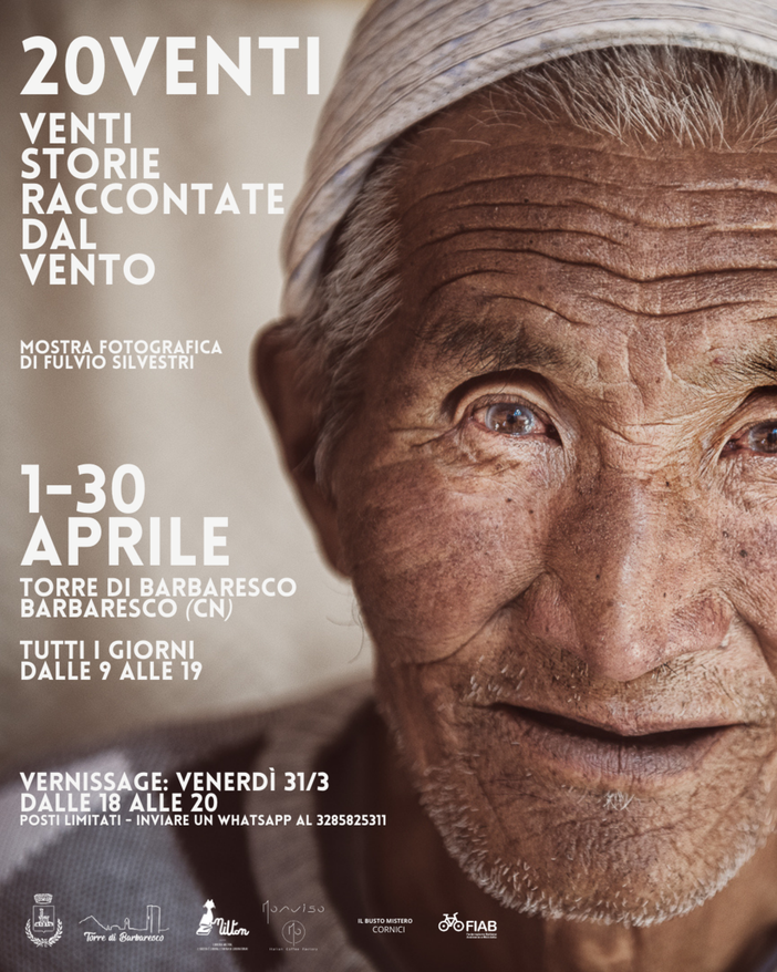 A Barbaresco la mostra fotografica personale 20VENTI di Fulvio Silvestri