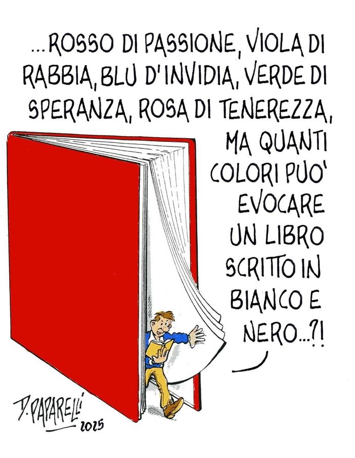 La vignetta della settimana: Paparelli e la febbre da Scrittorincittà