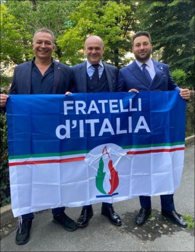 Da sinistra: Bongioanni, Comba e Riboldi