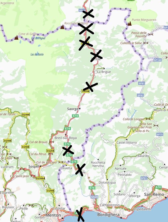 Sopralluogo di RFI e SNCF sulla linea Cuneo-Nizza, tra Limone e Vievola: in corso la valutazione dei danni alla ferrovia, vitale per la sopravvivenza della Val Roya