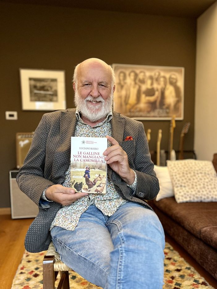 Lo scrittore Luciano Boero