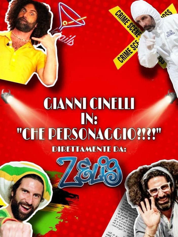 Gianni Cinelli porta i suoi “personaggi” al Teatro del Poi