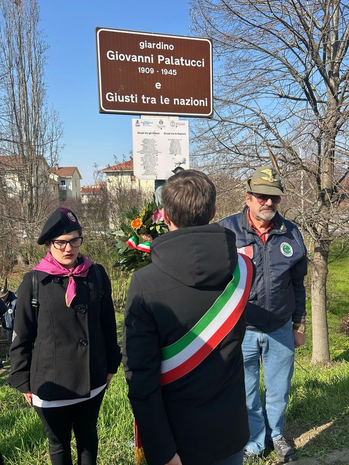 Alba, anche il sindaco Gatto alla cerimonia per la Giornata dei Giusti: "Ricordiamo chi scelse di fare del bene in frangenti terribili"